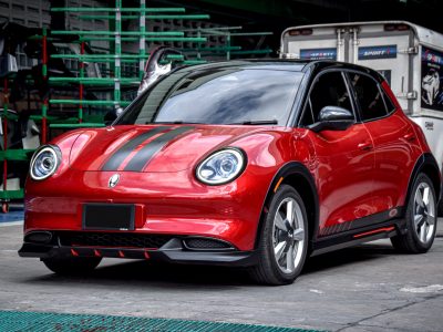 Ora Good Cat (สีแดง) Mars red with black roof